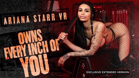 Ariana Starr VR – Owns Every Inch of You | R3DVR BDSM